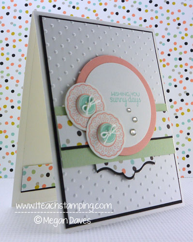 DIY Card Making:  Simple Card Idea Video Tutorial, verve stamps, mojo329