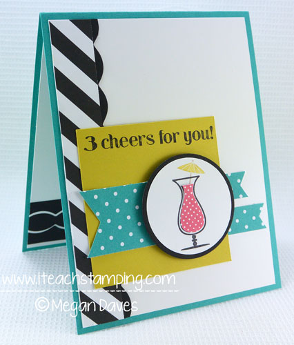 DIY Card Making: How to Make a Congratulations Card with Stampin' Up's Kaleidoscope