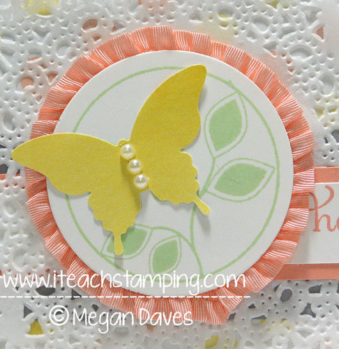 Making an Easter Card Using Stampin' Up!'s Watercolor Wonder Paper, mftwsc172