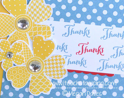 DIY Card Making - Making Your Own Thank You Cards With Stampin' Up! Stamps