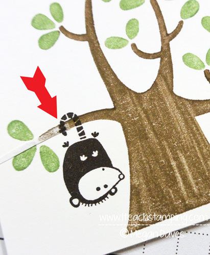 How to Make a Hand Made Card to Cheer Up a Friend {Nuts About You - Stampin' Up!}