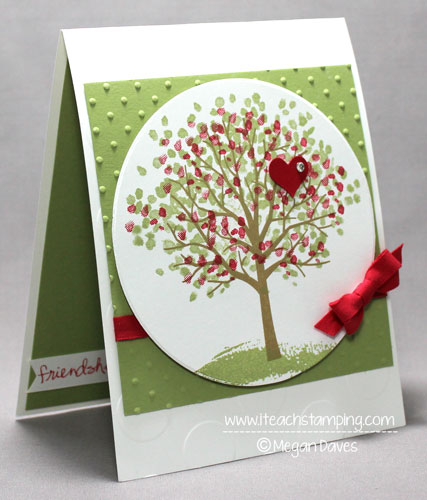 DIY Card Making:  Using Sheltering Tree to Hug a Friend