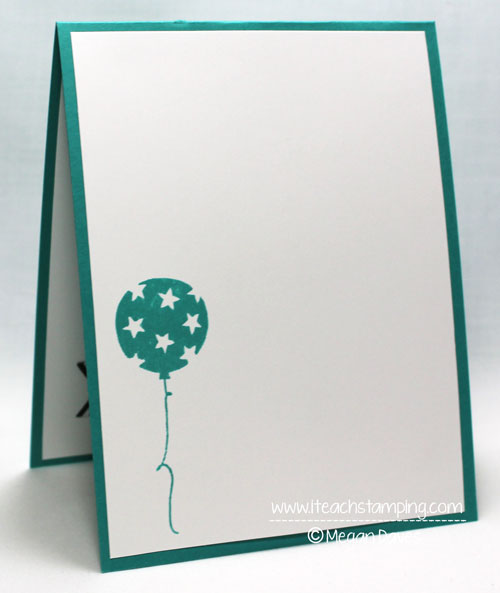 CAS {Clean And Simple} Birthday Card Idea