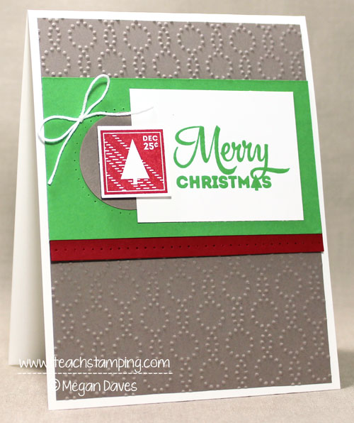 Friday Flip - Making a Simple Christmas Card