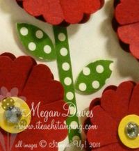 How to make easy flowers and fences, card making video tutorial series