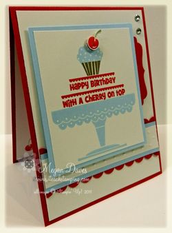 Stampin' Up! A Cherry on Top