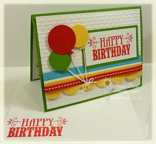 Stampin' Up!'s You're Amazing to make an easy birthday card video tutorial mojo270
