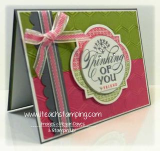 just thinking, stampin up