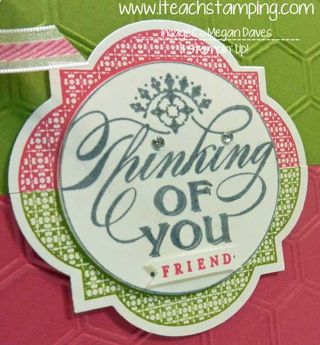 Just thinking, stampin up