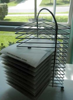 small punch storage idea, Framelit Storage idea, stampin up